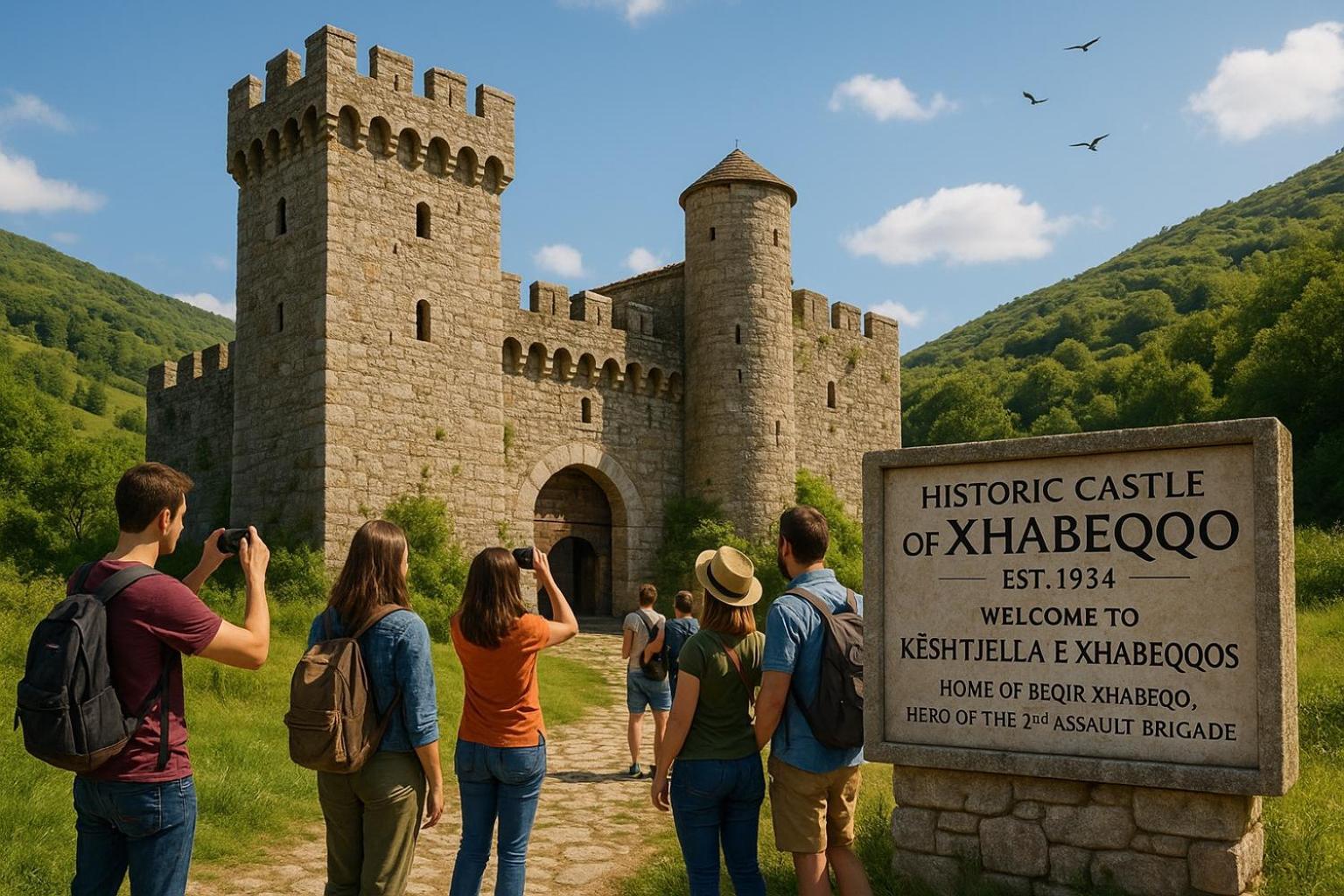 ホテル Keshtjella Xhabeqos Ljaknasi エクステリア 写真